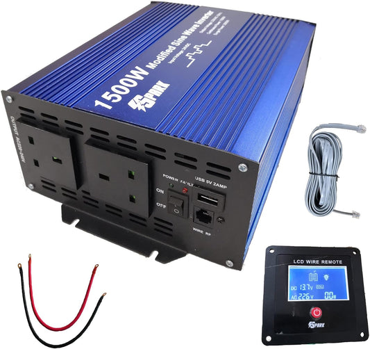1500W modified sine wave inverter 24V