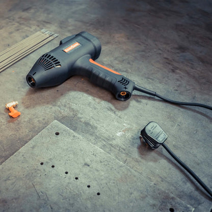 Draagbare elektrische lasmachine, lasgereedschap kit, 220V handheld booglasser, multifunctionele booglasset, huishoudelijke automatische lasmachine