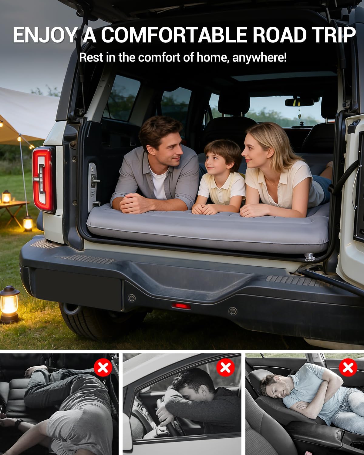 Auto Air Matress voor Universele SUV