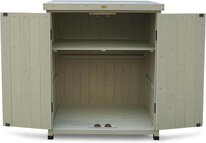 Garden cabinet "Laura", 80 x 45 x 92 cm - QUORE