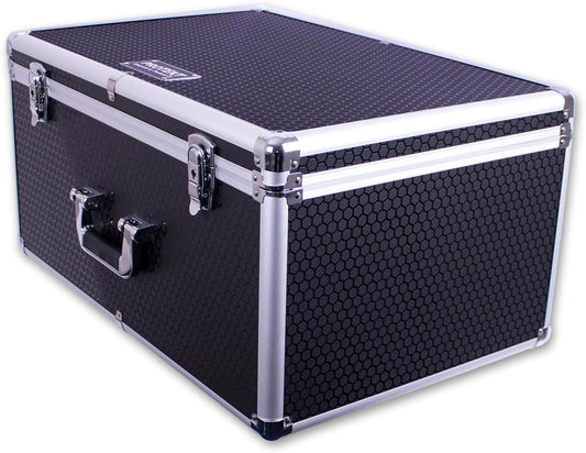 Protekt Plus Series CUL Universal Utility Flight Case voor audiovisuele uitrusting, verlichtingsapparatuur, DJ-apparatuur, gereedschap, kabels en meer, Zwart, 600 x 400 x 300 mm, Universal Utility