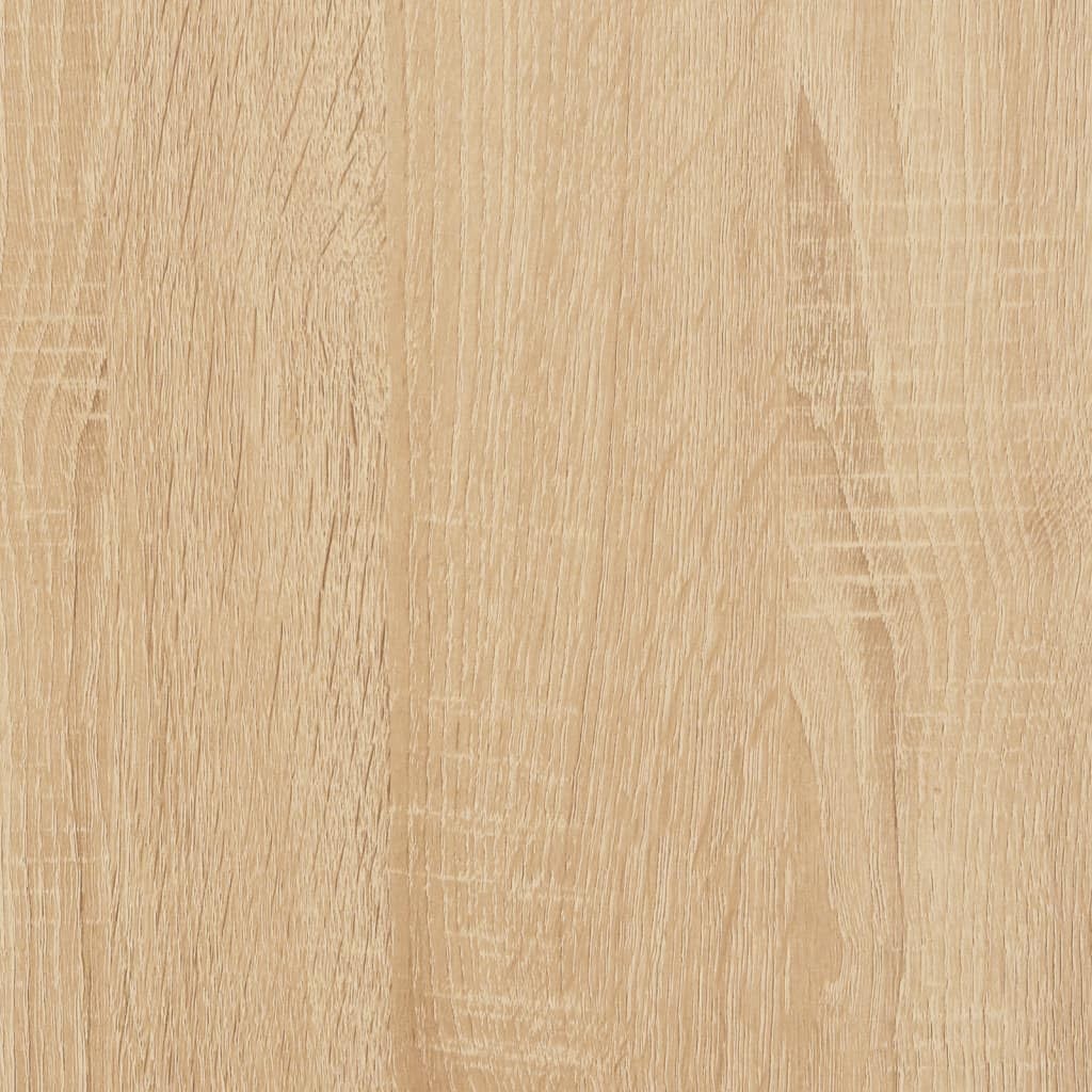 vidaXL Washing Machine Cabinet 64x25.5x190 cm Sonoma Oak Color
