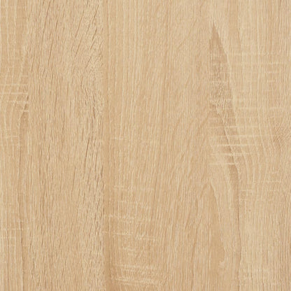 vidaXL Washing Machine Cabinet 64x25.5x190 cm Sonoma Oak Color