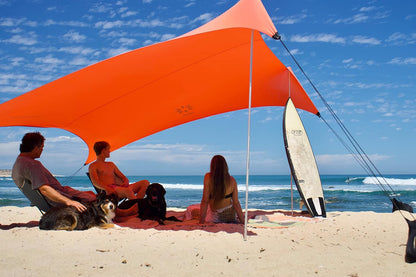Neso Tents Grande-strandtent, 2,1 m (7 ft) lang, 2,7 m (9 ft) x 2,7 m (9 ft), versterkte hoeken en koelvak