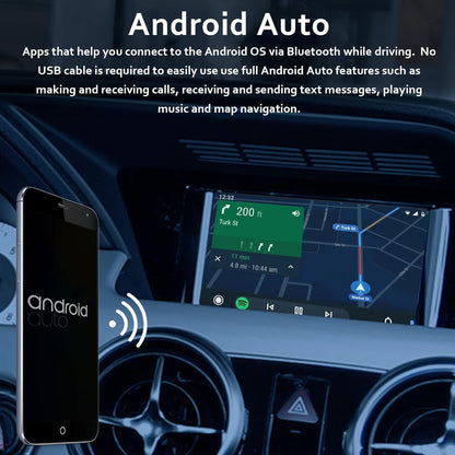Draadloze Carplay Adapter – Carplay Dongle – Bluetooth Interface – Handsfree Module – Spiegel Link Apparaat – Compatibel Met Mercedes NTG4.5 – Siri Spraakbesturing – Plug & Play USB Aansluiting