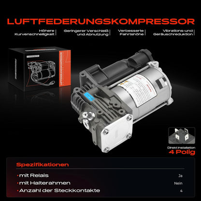 Frankberg Luchtvering compressor vervanging # C2Z20105