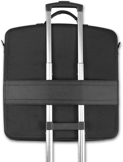Protekt DJM-A9 EVA-tas van BA9P DJ-draagtas voor Pioneer Player - met 4 voorvakken voor laptop, hoofdtelefoon, kabels en essentiële accessoires, Zwart, 525 x 510 x 165 mm, DJ Mixer Tas