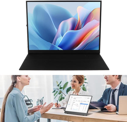 11 Inch Draagbare Monitor, FHD 2160x1440 USB C HDMI Computerscherm, HDR IPS Gamingmonitor met Dubbele Luidspreker en 3,5Mm Poort, Externe Monitor voor Laptop/pc/telefoon/tablets