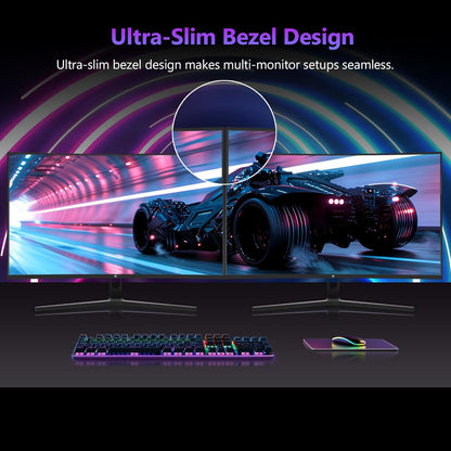 Z-Edge Gaming Monitor Curved 27'' 300Hz (DP1.4*2), 1ms, FHD, FreeSync, 240Hz (HDMI2.0*2), 16:9 LED Gaming Monitor, Adjustable Tilt, HDR, VA, 3000:1, RGB VESA 100*100mm(DP Cable Included)