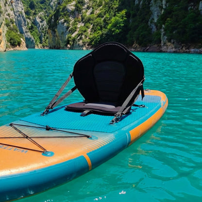 Wattsup - Sup Stand Up Paddle Opblaasbare F11 11' - 335x81x15cm Dropstitch - Compleet Pakket: Peddel Leash Pomp Draagtas - Tot 150kg -Blauw