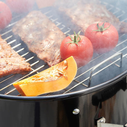 Barbecook rookoven Oskar S uit email zwart 40cm 43.5x55x88cm