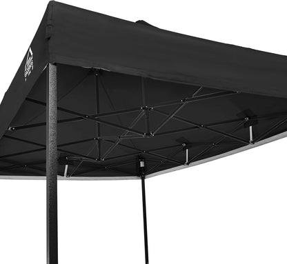 All Seasons Gazebos 3x2m Heavy Duty Volledig Waterdicht Pop Up Gazebo Met Accessoireset - Zwart