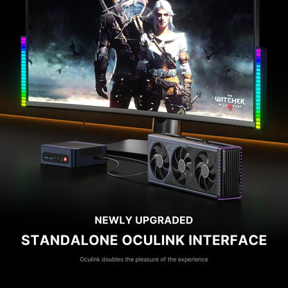 Mini PC – Mini Computer – Mini Desktop – Compact PC – Kleine PC – AMD Ryzen 9 7940HS 5,2 GHz – 32 GB DDR5 RAM & 1 TB PCIe 4.0 SSD