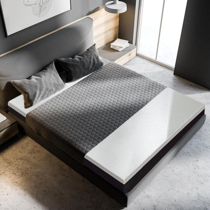 Traagschuimmatras – Memory Foam Matras – Gelmatras – Slaapmatras – Comfortmatras – 140x190 cm – Verkoelende Gellaag – Optimale Drukverdeling