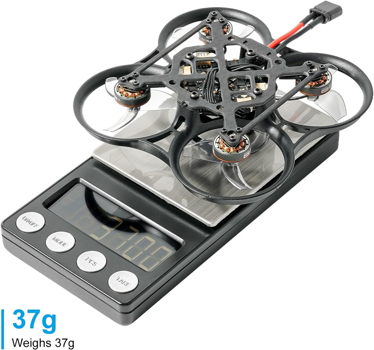 BETAFPV Pavo Femto Brushless Whoop Quadcopter, 2S Pocket drone met HD VTX houder voor O4 Air Unit, F4 2-3S 20A FC, Lava 1102 | 14000 KV motor, voor Flying Smooth Aerial Fotografie Freestyle Flight