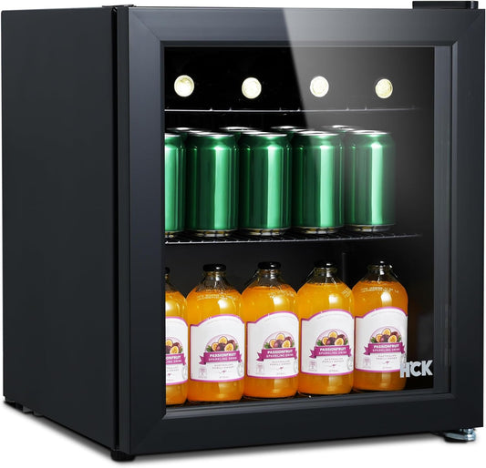 Bierkoelkast – Drankkoelkast – Mini-Koelkast – Kleine Koelkast – Minibar – 48 Liter Inhoud – Stille Werking 39 dB