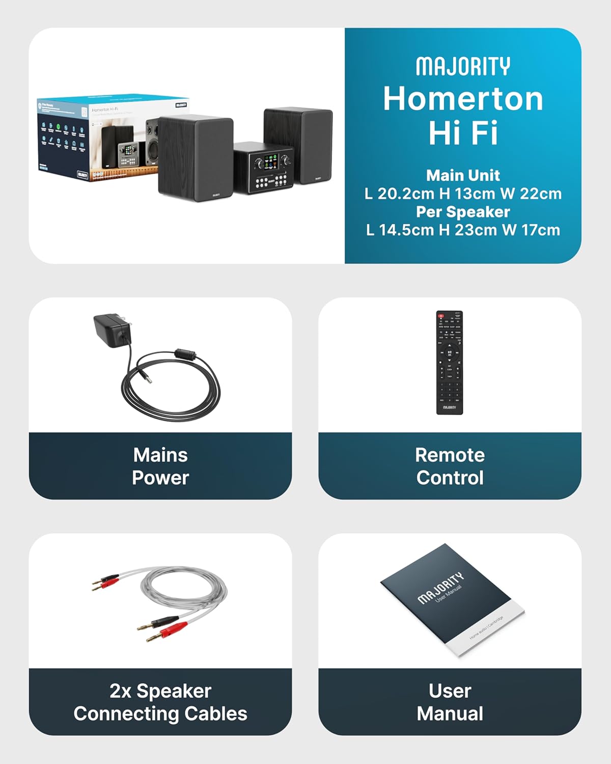 Majority Homerton HiFi internetradio