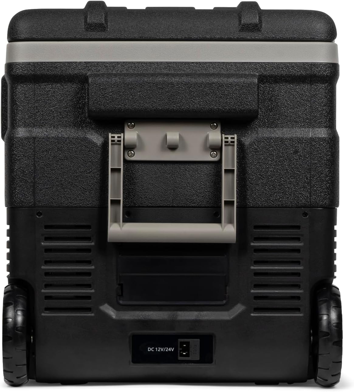 Steamy-E Single Zone 45 Roller, Elektrische Compressor Koelbox met wielen, 45 Liter, Zwart, 12V/230V, voor vriezen en koelen van -20 tot +20, ideaal voor op de camping