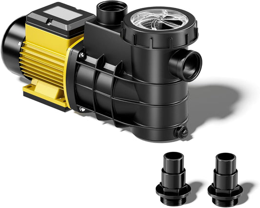 Zwembadpomp – Poolpomp – Filterpomp – Circulatiepomp – Vijverpomp – 5000 L/h Capaciteit – 220 Watt Vermogen