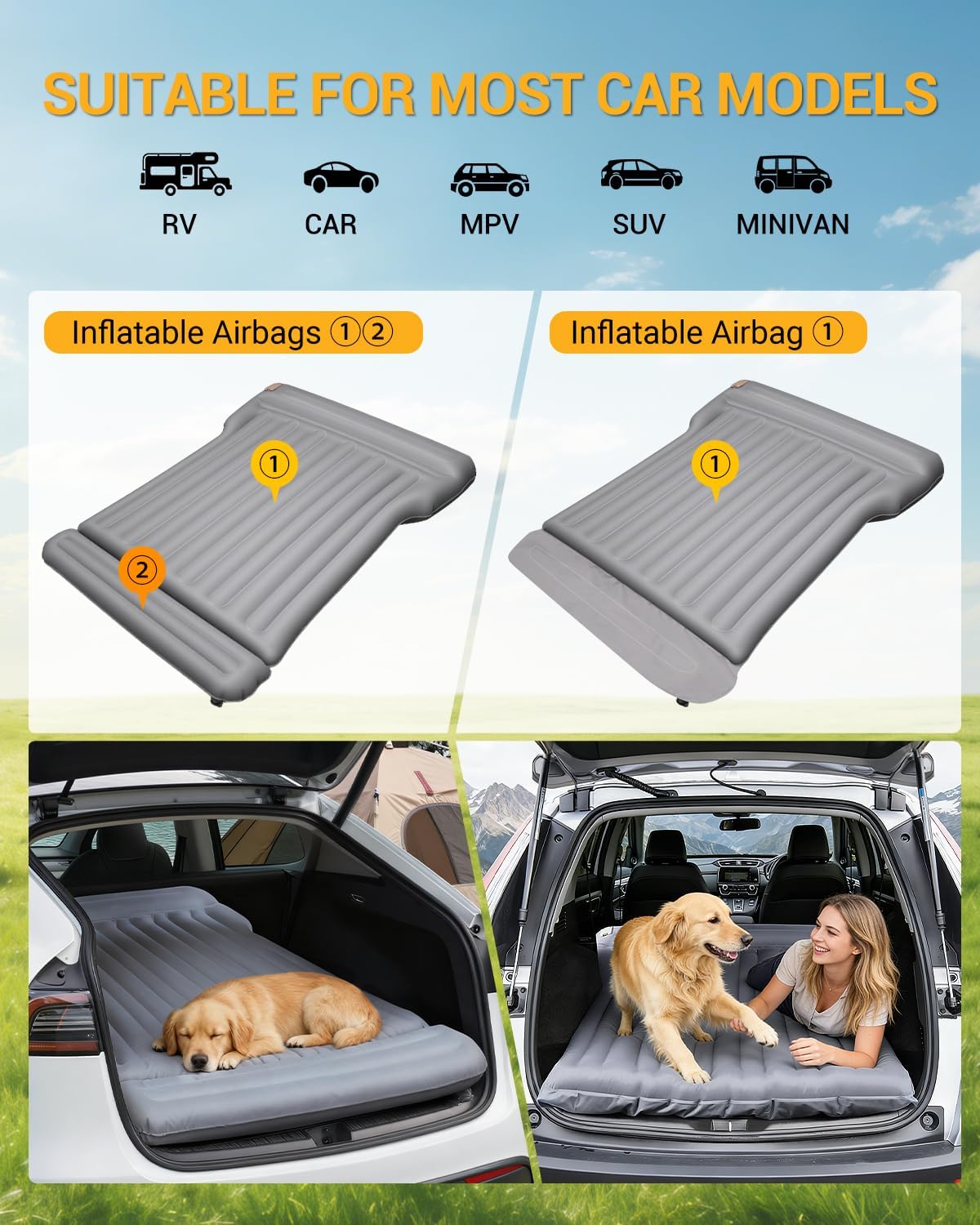 Auto Air Matress voor Universele SUV