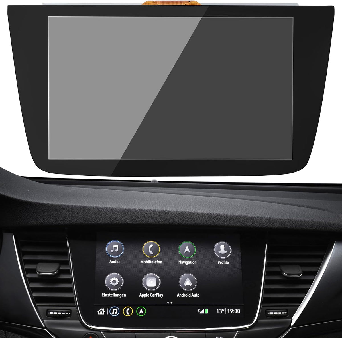 KAOLALI LQ080Y5DZ10 LQ080Y5DZ06 LCD-radiodisplay, touchscreen, 8 inch, compatibel met Opel Astra k Vauxhall, voor Belly Verano Cadillac