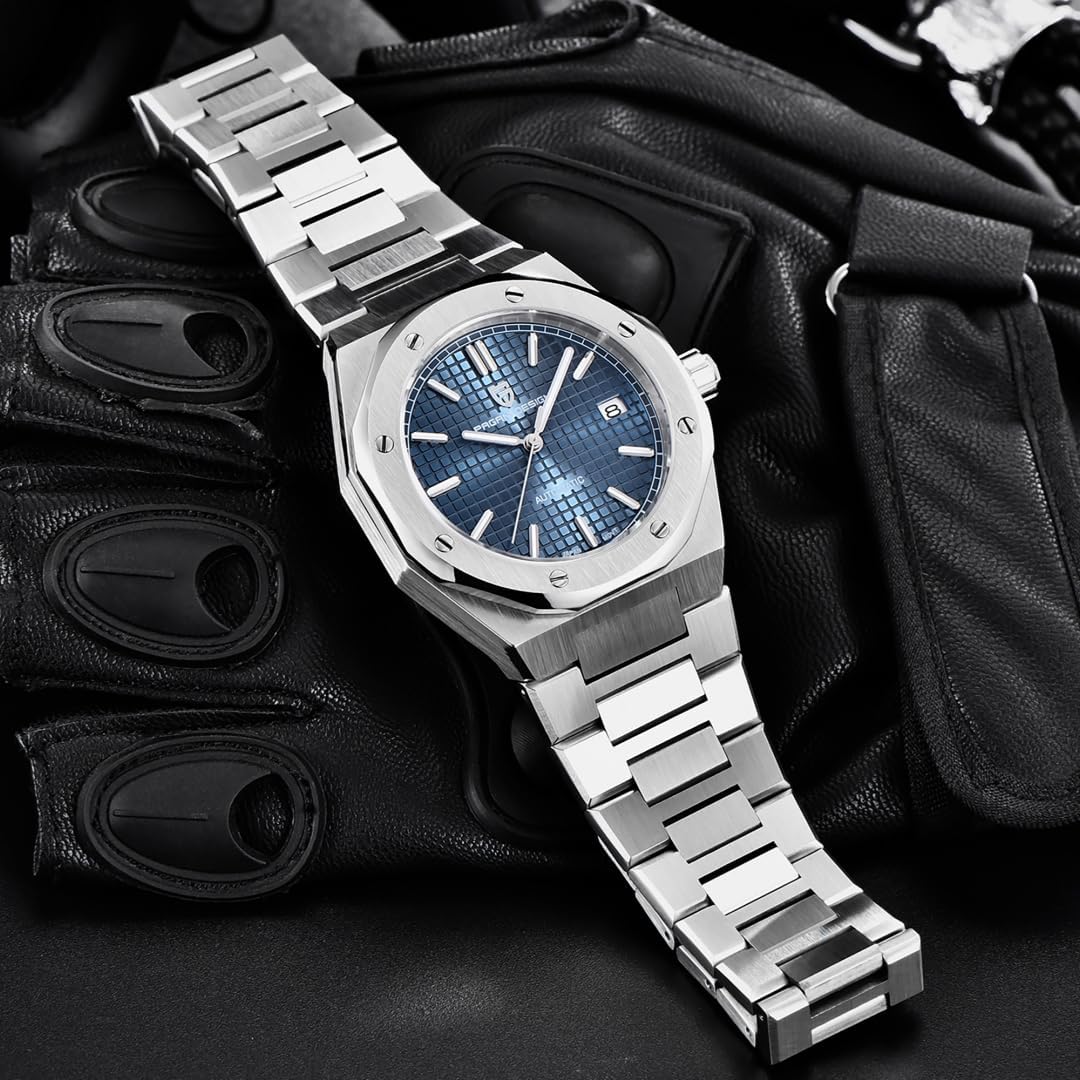 Pagani Design Horloges Mannen Japanse NH35 Beweging Automatische Duik Mechanische Sport Waterdicht Saffier Glas Roestvrij Staal Polshorloge