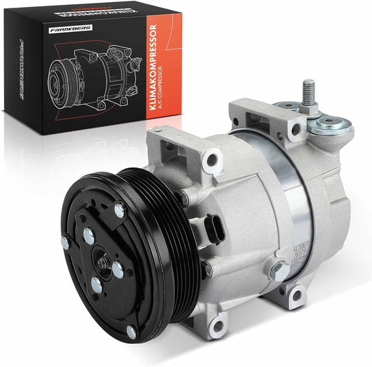 Frankberg 1 x klimaatcompressor compatibel met Aveo/Kalos sedan T250 T255 1,4 l benzine 2008-Vandaag Lacetti J200 1,4 l - 1,8 l benzine 2005-2013, vervanging # 96442920