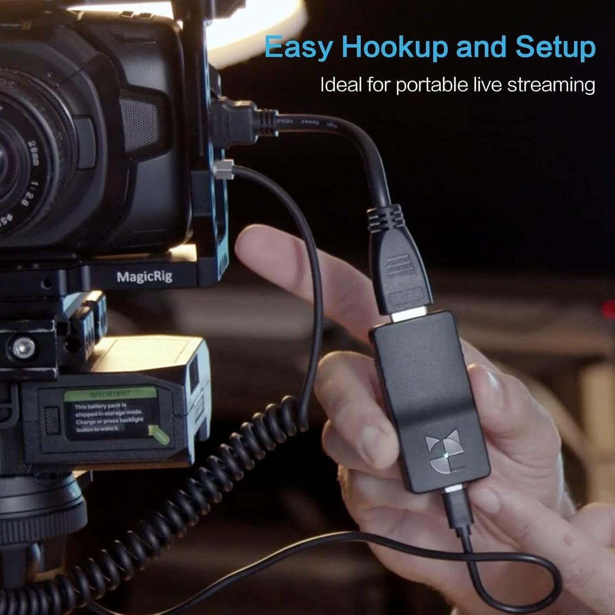 DDMALL 4K HDMI H265/264 HEVC-encoder, draadloze video-encoder, HDMI-encoderondersteuning SRT RTMP RTMPS RTSP TCP UDP HLS, live-encoder voor Twitch YouTube en meer (HEV-4KW)