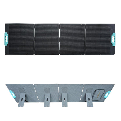 enjoy solar® opvouwbaar zonnepaneel Helios 200W 12V, 182mm zonnecellen met 10-busbar technologie – ideaal voor campers, balkoninstallaties, tuinhuisjes, boten en kamperen