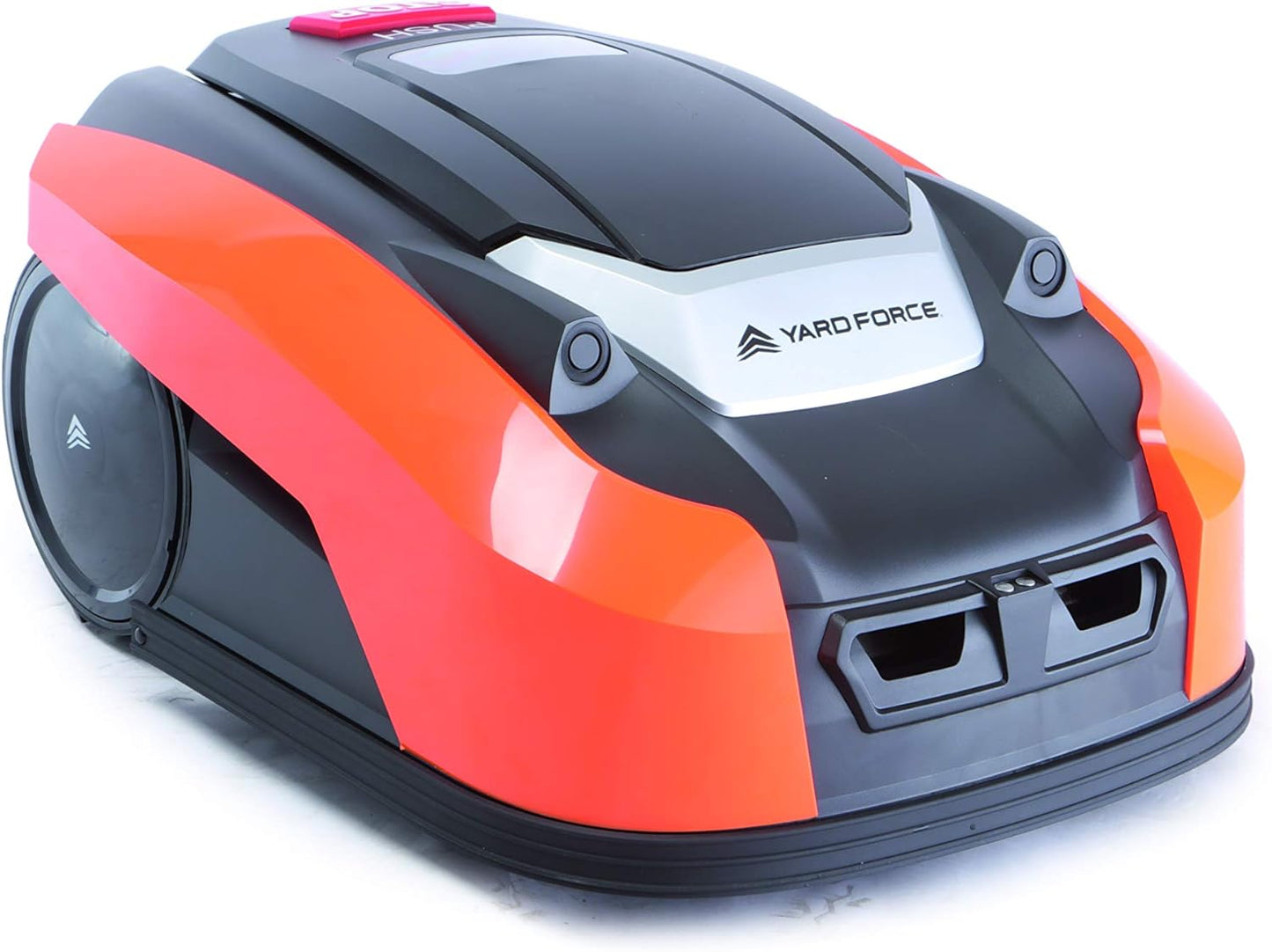 Yard Force YardForce X100i Robotmaaier met app-bediening, zelfrijdende grasmaaier, robot met multizone-programma, accu gazonrobot voor maximaal 1000 m² gazon en 40% helling, 28 V, zwart/oranje