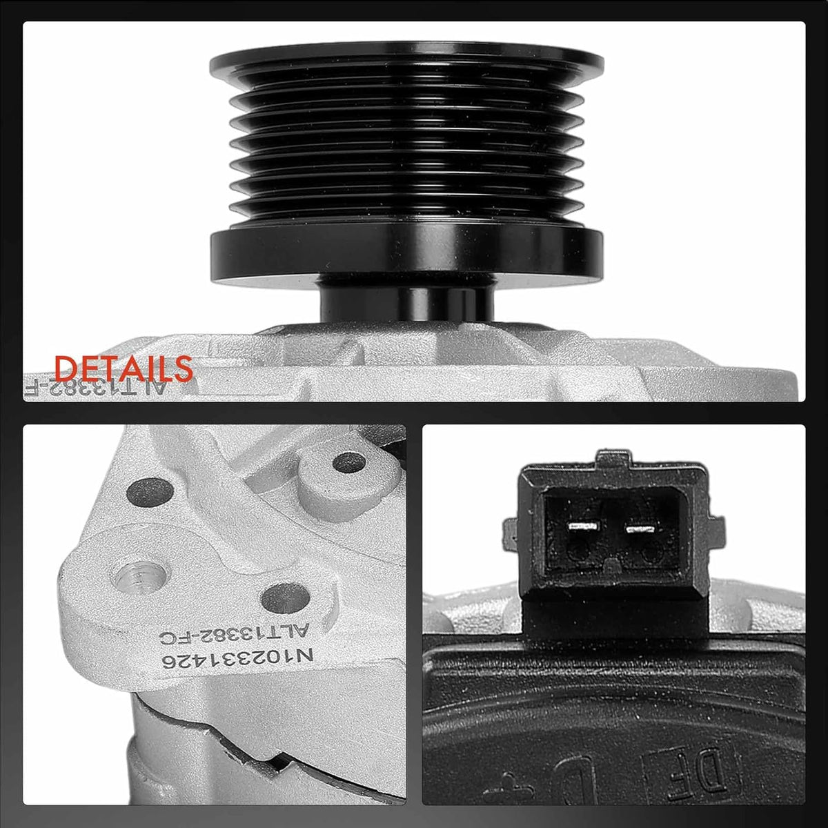 Frankberg Lichtmachine generator 120A compatibel met A3 8L1 1.6L 1.8L benzine 1996-2003 Golf IV 1J1 1.6L 1.8L benzine 1997-2005 Pa.ssat 35I 3A2 1.9L Diesel 1989-1992 vervanging # 0120A 351000. 07