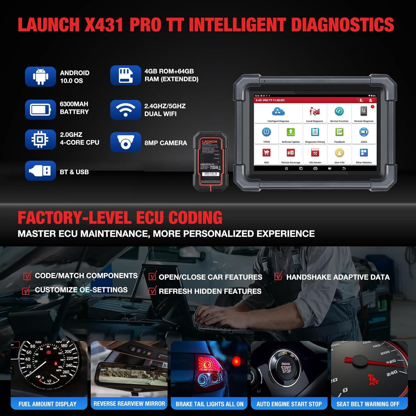 LAUNCH X431 Pro TT