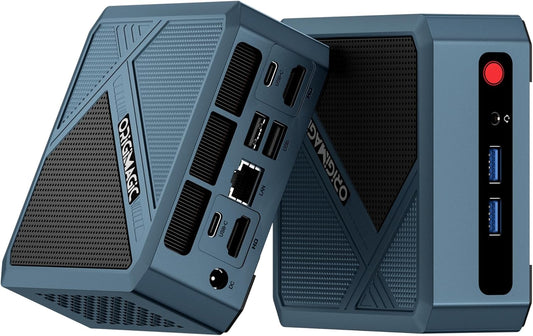 N2 Pro Mini-PC Ryzen 7 6800H (8C/16T, 4,7 GHz), gaming-desktop, 32 GB DDR5,1TB SSD, Pre-OS11 Pro/WiFi 6E/BT5.2/2,5GLAN/4K UHD/Quad Monitor/Thuis/Kantoor
