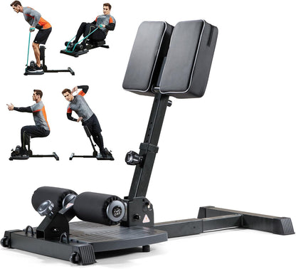 leikefitness Deluxe Multifunctionele Diepe Sissy Squat Bench Thuis Gym Workout Station Been Oefening Machine