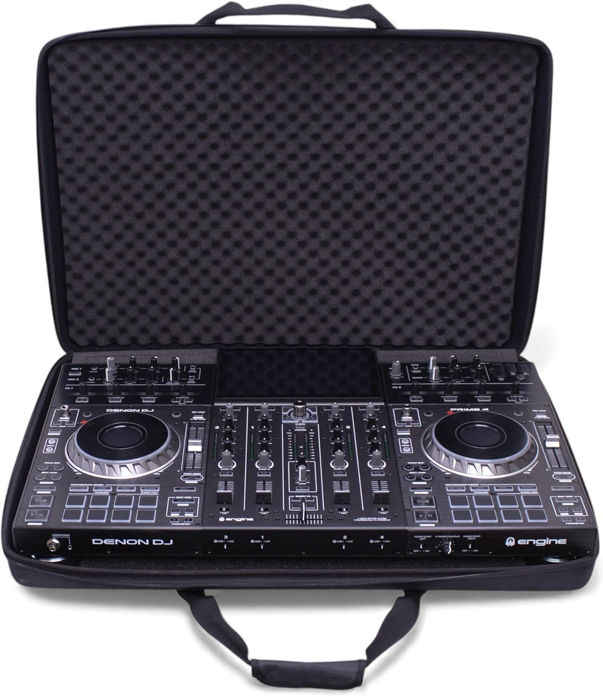 DJ-controller tas – Voor grote DJ-controller – Harde draagtas – Controller tas – Transporttas – Beschermhoes – Gegoten EVA-schuim – Waterafstotende polyester buitenlaag