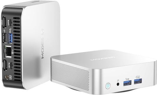 Mini PC – Mini Computer – Desktop PC – Compacte PC – Krachtige PC – AMD Ryzen 5 7430U Processor – 16 GB RAM & 512 GB SSD