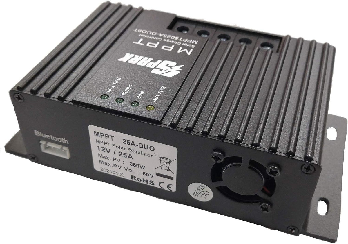 SPARK 25A MPPT solar laadregelaar regelaar batterij 12 v