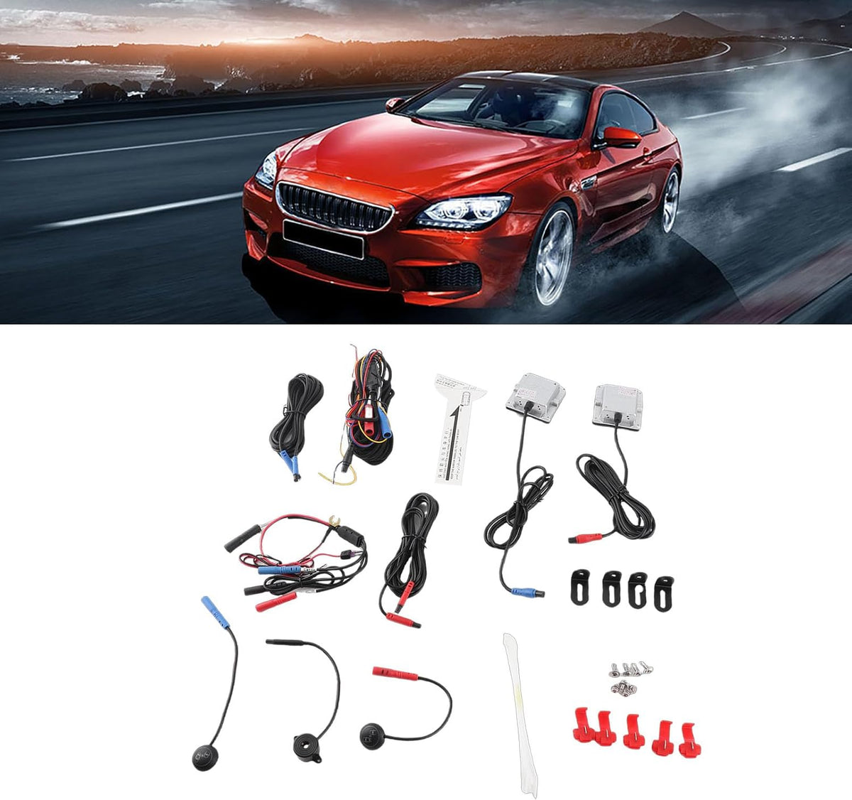 KIMISS 12V Universele Blind Spot Detectie Monitoring Systeem Kit BSD Sensor