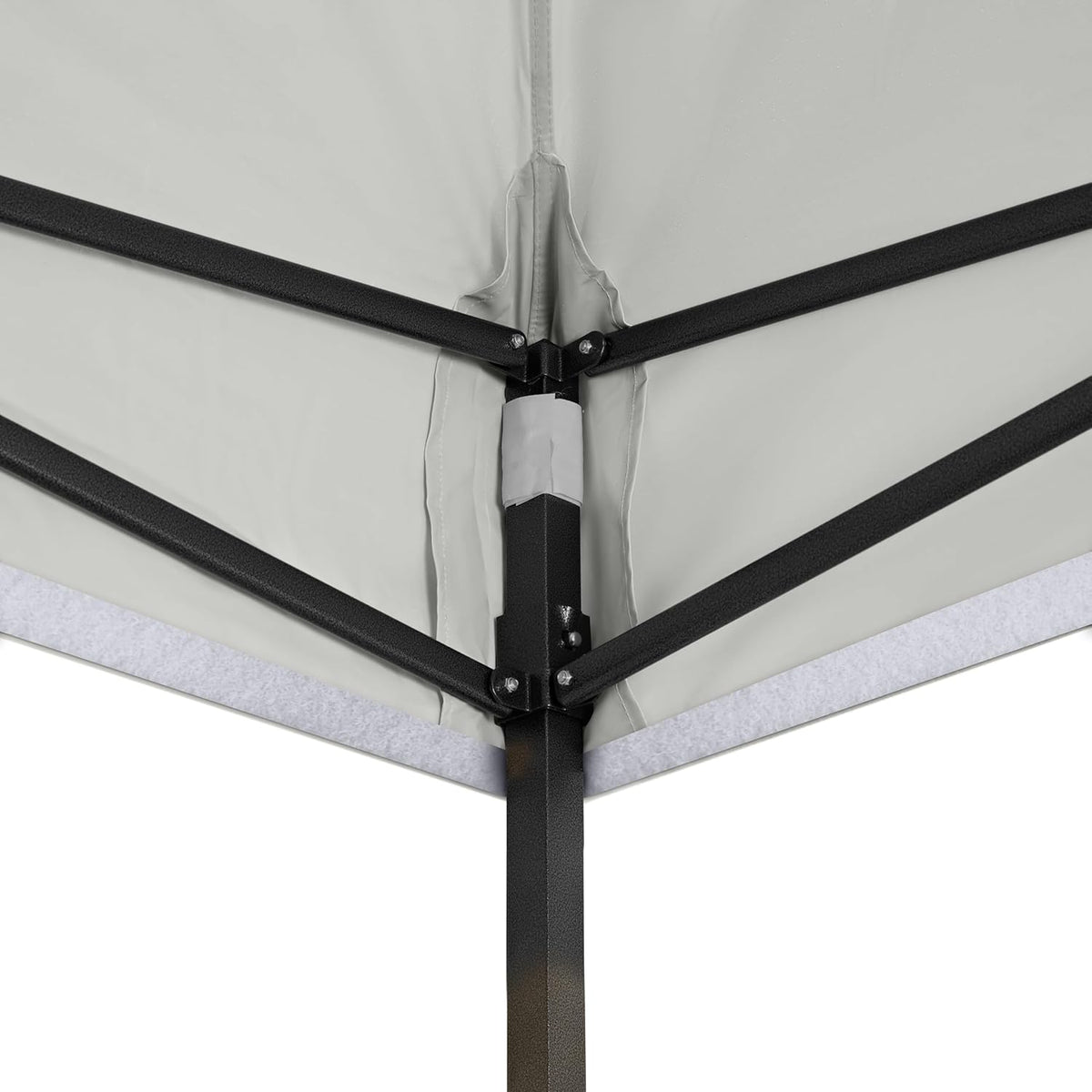 All Seasons Gazebos Duurzaam vouwpaviljoen en voortent, volledig waterdicht, hoogwaardig, voor een snelle opbouw, 3 x 3 m verkrijgbaar (wit)