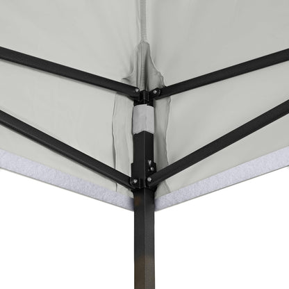 All Seasons Gazebos Duurzaam vouwpaviljoen en voortent, volledig waterdicht, hoogwaardig, voor een snelle opbouw, 3 x 3 m verkrijgbaar (wit)