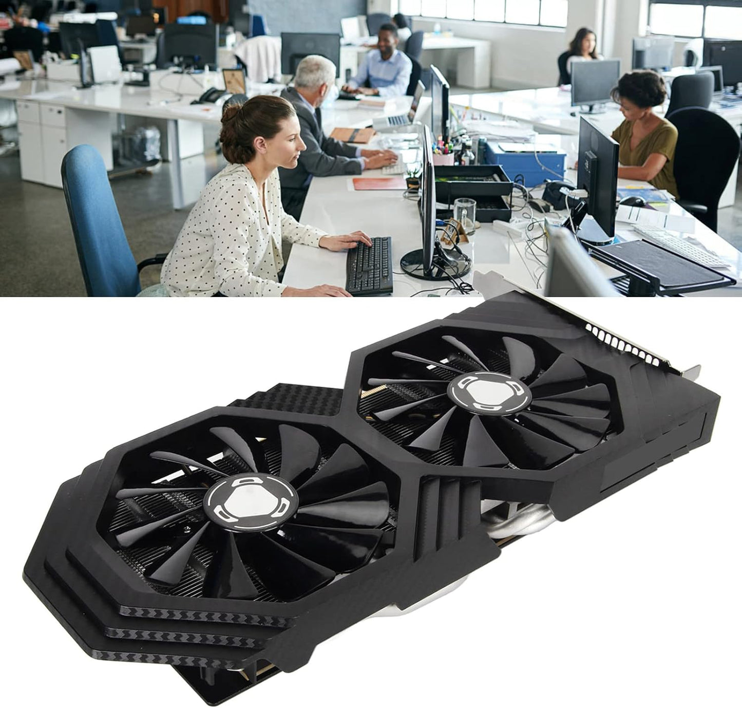 RX 590 Gaming Grafische Kaart - 8GB GDDR5, 8000 MHz, PCI Express 3.0 X16, 256 Bit, 3 X DP, 1 X HDMI, 1 X DVI, 8 Pin, Gaming Videokaart voor Computer PC