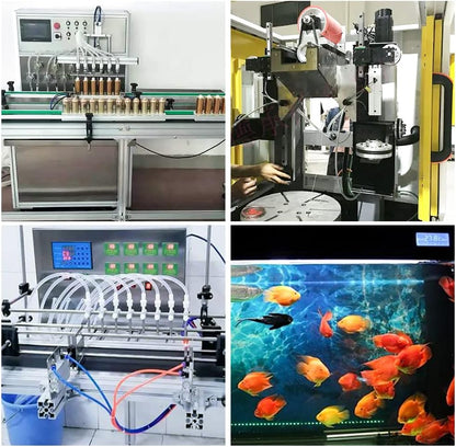Kamoer M1-STP intelligente peristaltische pomp, 24 V, verstelbare stappenmotor, vloeistofdoseerpomp met lage debiet, programmeerbaar, met besturing voor laboratoriumaquarium, 0-88 ml/min