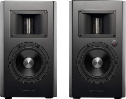 Actieve Luidsprekers – Speaker Set – Luidsprekersysteem – Monitor Speakers – HiFi Speakers – Set Van 2 – Aluminium Ribbon Tweeter – 5 Inch Woofer