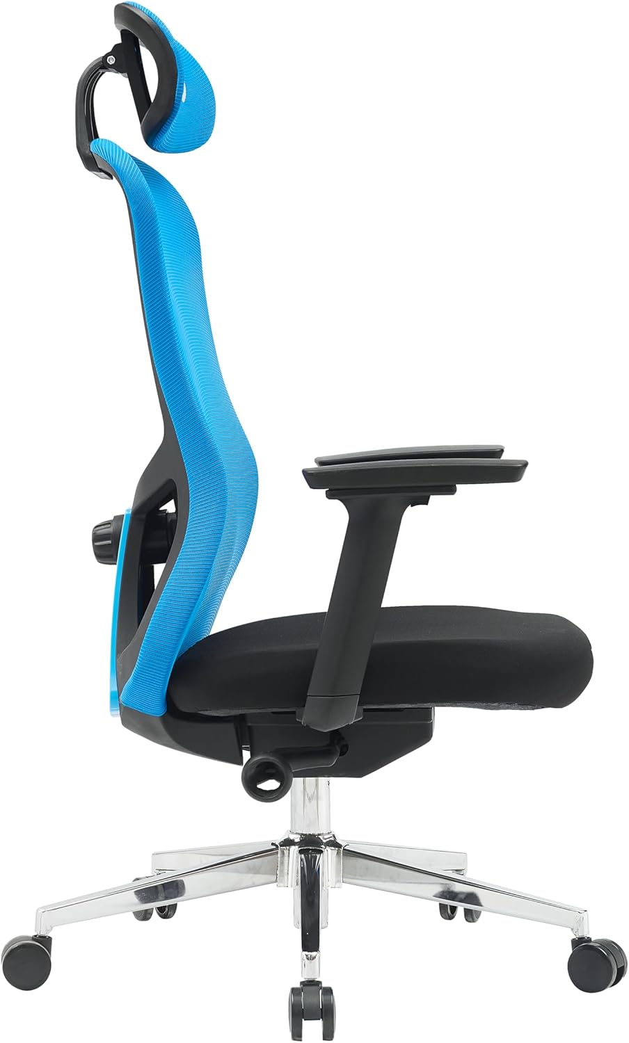 NEWSKILL Nue ergonomische gamingstoel, zwart, blauw