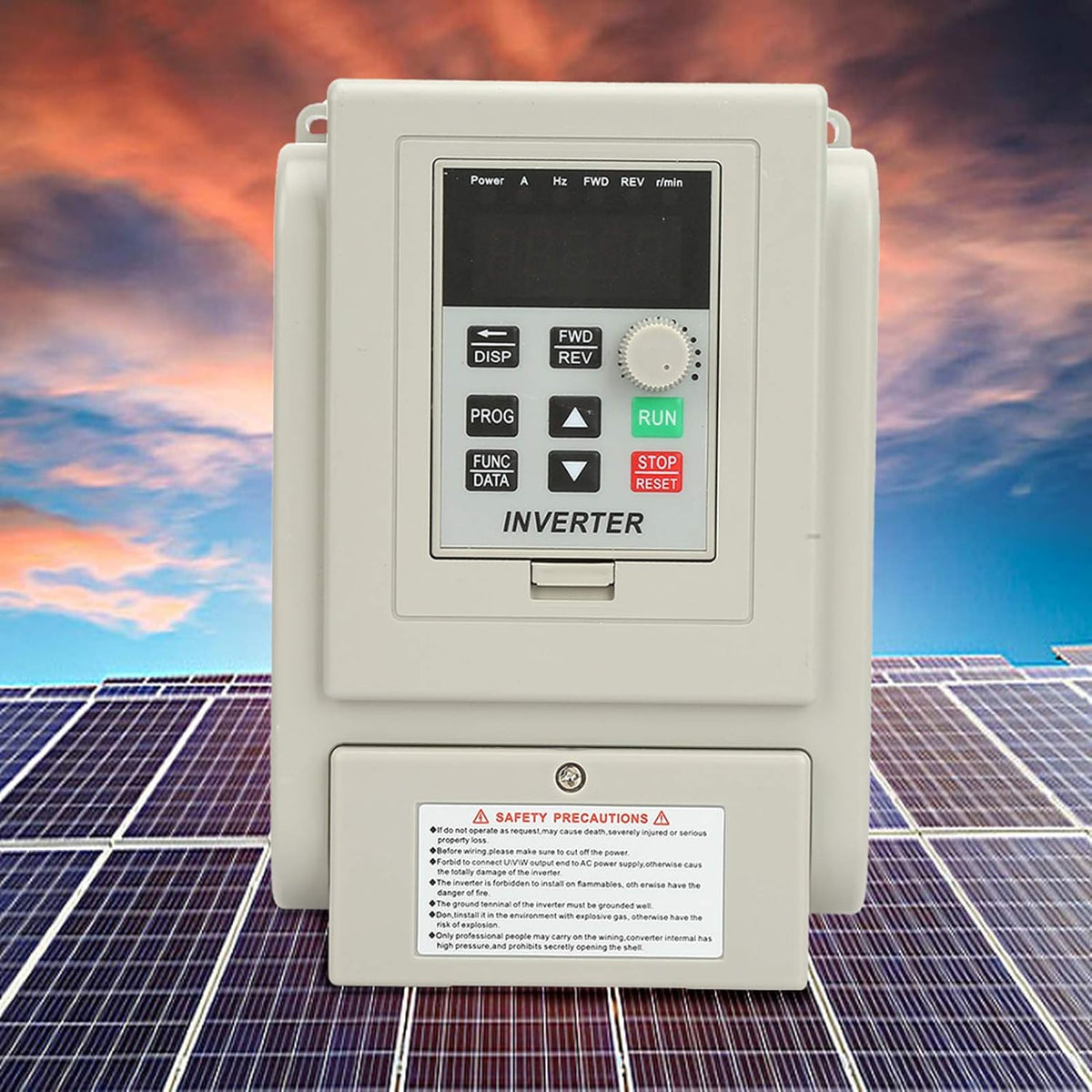 VFD Drive Inverter 220V AC Variabele Frequentie Drive Inverter VFD Speed Controller voor Eenfase 0.75kW Motor