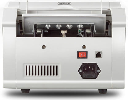 Technology BB-2150CW Geldtelmachine, herkent vals geld onmiddellijk, snel bankbiljettentester, telt veilig 1000 bankbiljetten per minuut, euro, US-dollar, pond