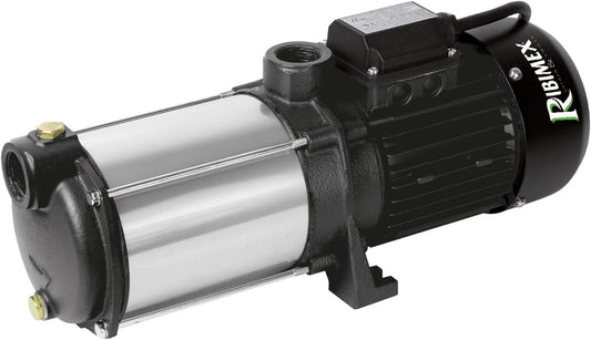 Meercellige Oppervlaktepomp – Waterpomp – Zelfaanzuigend – Irrigatiepomp – Tuinpomp – 2300 Watt – 5 Turbines – Gietaluminium Behuizing – Max. 5,8 Bar Druk
