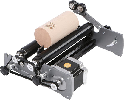 R57 Y-as roterende roller graveermodule voor cilindrische objecten gebogen oppervlak voor FoxAlien 4040-XE CNC-router graveermachine