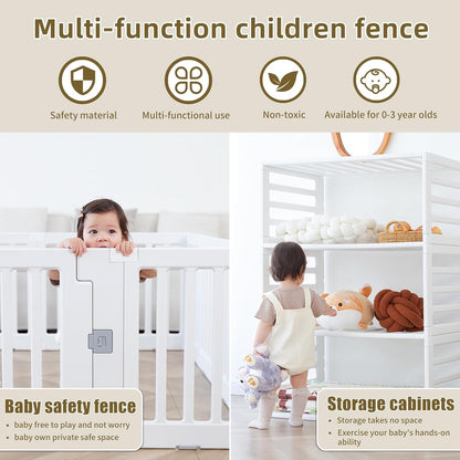 Gupamiga Babybox Playpen Safety Indoor or Outdoor Activity Centre 150 x 145 cm - QUORE