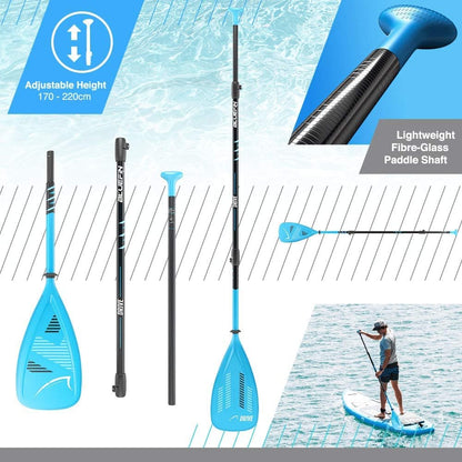 <font dir="auto" style="vertical-align: inherit;"><font dir="auto" style="vertical-align: inherit;">        Bluefin Sprint SUP Tour Package | 14' Inflatable Stand-Up Paddleboard | 6" Thick | Lightweight Fiberglass Paddle | Expedition Length | Cargo Space